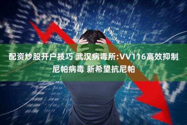 配资炒股开户技巧 武汉病毒所:VV116高效抑制尼帕病毒 新希望抗尼帕
